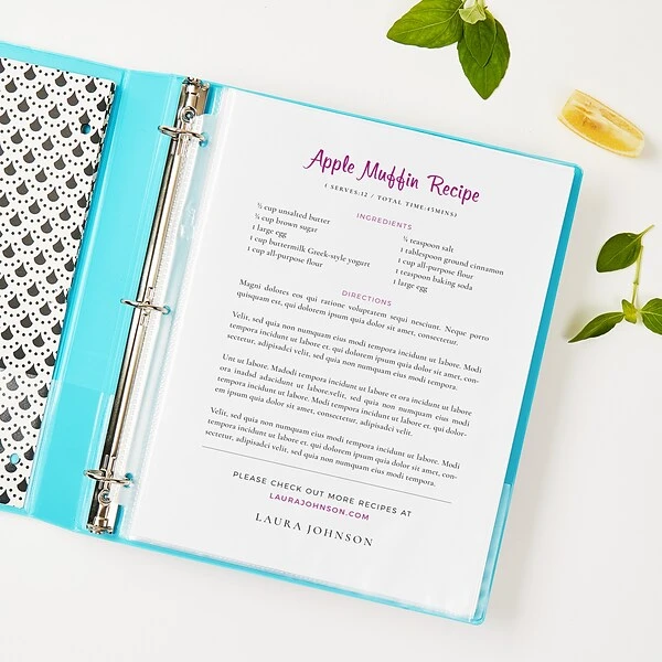 Avery Medium Weight Sheet Protectors, 8-1/2" X 11", Semi-Clear, 100/Box (75536) 4 Avery Medium Weight Sheet Protectors, 8-1/2" X 11", Semi-Clear, 100/Box (75536) - Image 2