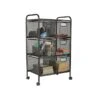 Mind Reader 6-Drawer Office Utility Cart, Black (6DRMESH-BLK) 2 Mind Reader 6-Drawer Office Utility Cart, Black (6DRMESH-BLK) -Bostich Shop sp131482038 s7