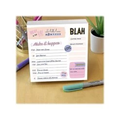 TF Publishing Make It Happen 4.5" X 4.5" Monthly Desk Calendar (99-3302) -Bostich Shop sp131851542 s7