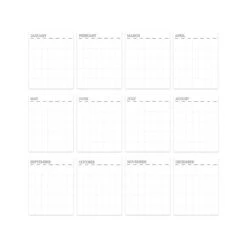 TF Publishing 22" X 17" Monthly Dry Erase Wall Calendar, White (99-1150) -Bostich Shop sp131851713 s7