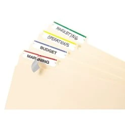 Avery Laser/Inkjet File Folder Labels, 2/3" X 3 7/16", Assorted Colors, 252 Labels Per Pack (5215) 11 Avery Laser/Inkjet File Folder Labels, 2/3" X 3 7/16", Assorted Colors, 252 Labels Per Pack (5215) -Bostich Shop sp133314578 s7