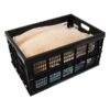Mount-It! 51.78 Qt. Open Lid Storage Crate, Black (WI-3002) 1 Mount-It! 51.78 Qt. Open Lid Storage Crate, Black (WI-3002) -Bostich Shop sp136000076 s7
