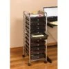 Seville Classics 10 Drawer Black Organizer Cart -Bostich Shop sp13649069 s7