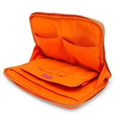 Vangoddy Large Zipper Pencil Pouch, Assorted Colors, 3/Pack (PT_000001194)