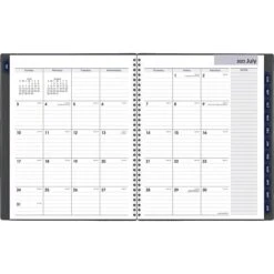 2022-2023 AT-A-GLANCE DayMinder 8.5" X 11" Academic Weekly & Monthly Appointment Book, Charcoal (AYC520-45-23)