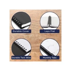 2022-2023 AT-A-GLANCE DayMinder 8.5" X 11" Academic Weekly & Monthly Appointment Book, Charcoal (AYC520-45-23) -Bostich Shop sp145953847 s7