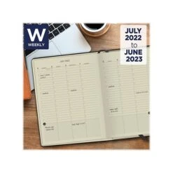 2022-2023 AT-A-GLANCE Plan Write Remember 7.5" X 10" Academic Weekly & Monthly Appointment Book, Black (70-7957-05-23) -Bostich Shop sp146136303 s7