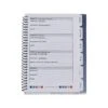 RE-FOCUS THE CREATIVE OFFICE 5.5" X 7" Small Password Keeper Book, Black (11003) -Bostich Shop sp148020240 s7