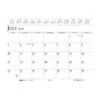 2022-2023 House Of Doolittle 13" X 18.5" Academic Monthly Desk Pad Calendar, White/Gray/Deep Blue (1556-23) -Bostich Shop sp149999627 s7