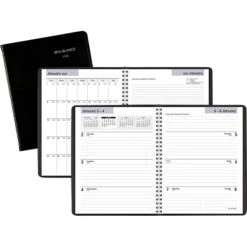 2023 AT-A-GLANCE DayMinder Executive 7" X 8.75" Weekly & Monthly Planner, Black (G546-00-23) -Bostich Shop sp151324261 s7