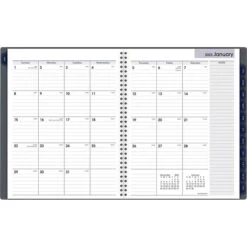 2023 AT-A-GLANCE DayMinder 8.5" X 11" Monthly Planner, Gray (GC470-07-23)