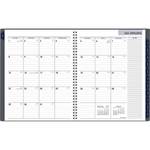 2023 AT-A-GLANCE DayMinder 8.5" X 11" Monthly Planner, Gray (GC470-07-23) 3 2023 AT-A-GLANCE DayMinder 8.5" X 11" Monthly Planner, Gray (GC470-07-23)