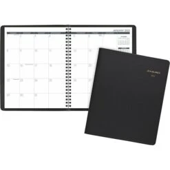 2023 AT-A-GLANCE 7" X 8.75" Monthly Planner, Black (70-120-05-23)