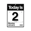 2023 AT-A-GLANCE Today Is 6.63" X 9.13" Daily Wall Calendar, Black/White (K1-00-23) 2 2023 AT-A-GLANCE Today Is 6.63" X 9.13" Daily Wall Calendar, Black/White (K1-00-23) -Bostich Shop sp152074999 s7