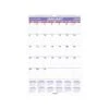 2023 AT-A-GLANCE 15.5" X 22.75" Monthly Wet-Erase Wall Calendar, White/Purple/Red (PMLM03-28-23)