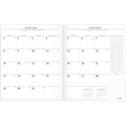 2023 AT-A-GLANCE Executive 9" X 11" Monthly Padfolio Refill, White (70-909-10-23)