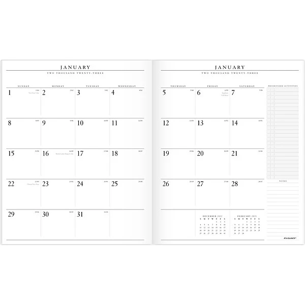 2023 AT-A-GLANCE Executive 9" X 11" Monthly Padfolio Refill, White (70-909-10-23) 3 2023 AT-A-GLANCE Executive 9" X 11" Monthly Padfolio Refill, White (70-909-10-23)