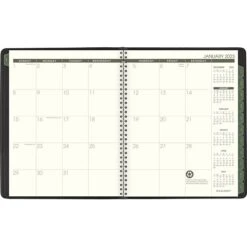 2023 AT-A-GLANCE Recycled 7" X 8.75" Weekly & Monthly Appointment Book, Black (70-951G-05-23)