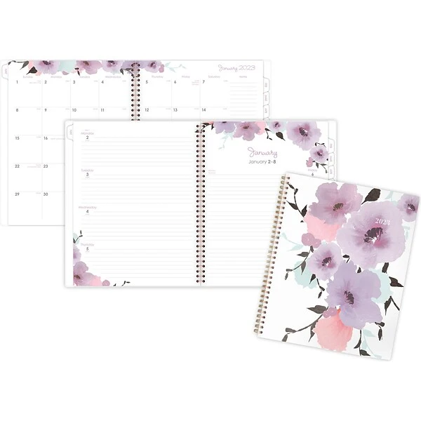 2023 Cambridge Mina 8.5" X 11" Weekly & Monthly Planner, Multicolor (1134-905-23) 5 2023 Cambridge Mina 8.5" X 11" Weekly & Monthly Planner, Multicolor (1134-905-23) - Image 3