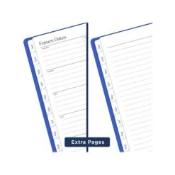 2023 Cambridge WorkStyle Classic 5.5" X 8.5" Weekly & Monthly Planner, Blue (1606-200-20-23) -Bostich Shop sp152199437 s7