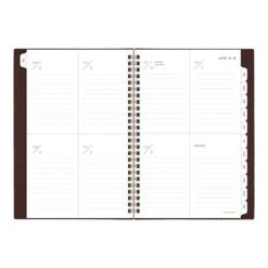 2023 AT-A-GLANCE Signature Lite 5.5" X 8.5" Weekly & Monthly Planner, Maroon (YP200L-5023) -Bostich Shop sp152199441 s7
