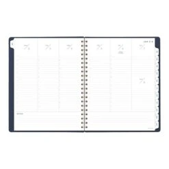 2023 AT-A-GLANCE Signature 8.5" X 11" Weekly & Monthly Planner, Navy (YP905-2023) -Bostich Shop sp152199447 s7
