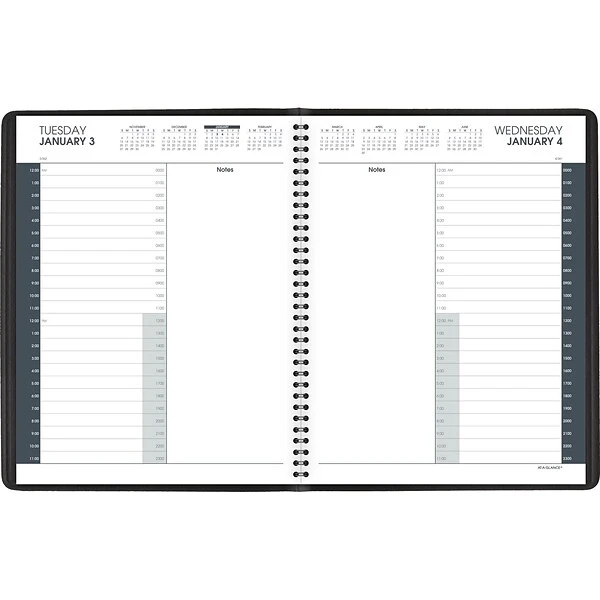 2023 AT-A-GLANCE 8.5" X 11.4" Daily Appointment Book Planner, Black (70-214-05-23) 3 2023 AT-A-GLANCE 8.5" X 11.4" Daily Appointment Book Planner, Black (70-214-05-23)
