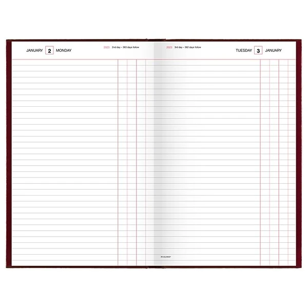 2023 AT-A-GLANCE 7.75" X 12" Daily Standard Diary, Red (SD377-13-23) 3 2023 AT-A-GLANCE 7.75" X 12" Daily Standard Diary, Red (SD377-13-23)