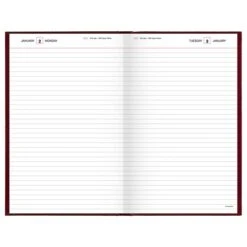 2023 AT-A-GLANCE 7.75" X 12" Daily Standard Diary, Red (SD376-13-23)