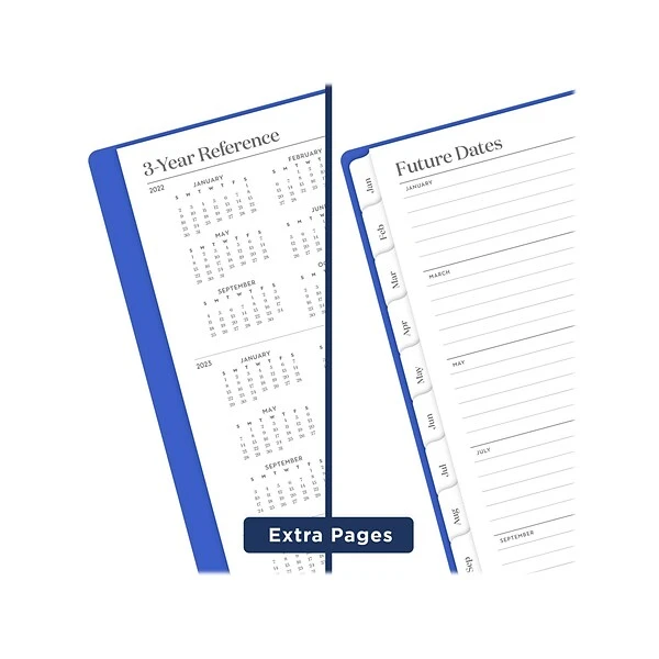 2023 Cambridge WorkStyle 8.5" X 11" Weekly & Monthly Planner, Blue (1606-905-20-23) 9 2023 Cambridge WorkStyle 8.5" X 11" Weekly & Monthly Planner, Blue (1606-905-20-23) - Image 7