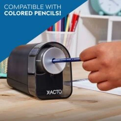 X-ACTO XLR Electric Pencil Sharpener, Black ((1818X/1818XCS) -Bostich Shop sp155370910 s7