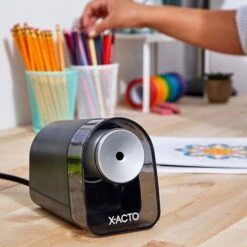X-ACTO XLR Electric Pencil Sharpener, Black ((1818X/1818XCS) -Bostich Shop sp155370911 s7