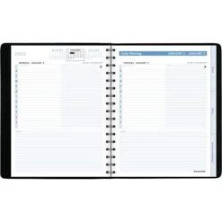 2023 AT-A-GLANCE The Action Planner 6.5" X 8.75" Daily Appointment Book, Black (70-EP03-05-23)