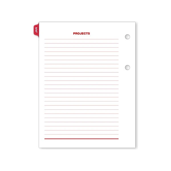 2023 AT-A-GLANCE 3.75" X 3" Daily Loose-Leaf Desk Calendar Refill, White/Black (E919-50-23) 6 2023 AT-A-GLANCE 3.75" X 3" Daily Loose-Leaf Desk Calendar Refill, White/Black (E919-50-23) - Image 4