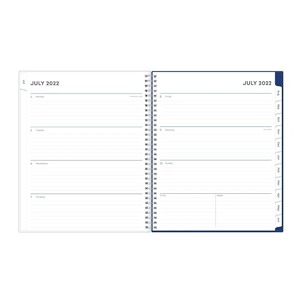 2022-2023 Blue Sky Moselle 8.5" X 11" Academic Weekly & Monthly Planner, Multicolor (136508) 3 2022-2023 Blue Sky Moselle 8.5" X 11" Academic Weekly & Monthly Planner, Multicolor (136508)