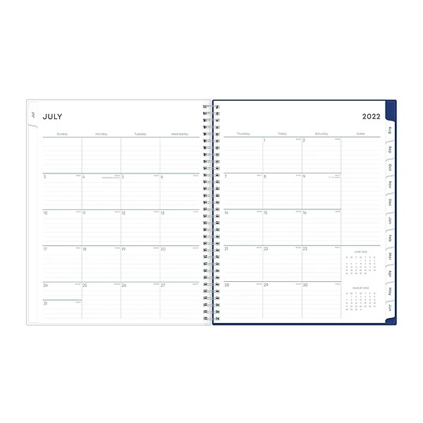 2022-2023 Blue Sky Moselle 8.5" X 11" Academic Weekly & Monthly Planner, Multicolor (136508) 4 2022-2023 Blue Sky Moselle 8.5" X 11" Academic Weekly & Monthly Planner, Multicolor (136508) - Image 2