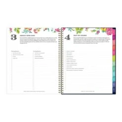 2022-2023 Blue Sky Day Designer Peyton Navy 8.5" X 11" Academic Weekly & Monthly Planner, Multicolor (107924-A23) -Bostich Shop sp160718405 s7