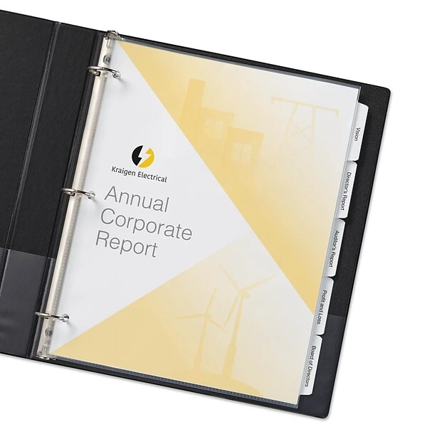 Avery Page Size Heavyweight Non-Glare Sheet Protectors, 8.5" X 11", Clear, 50/Box (74204) 8 Avery Page Size Heavyweight Non-Glare Sheet Protectors, 8.5" X 11", Clear, 50/Box (74204) - Image 6