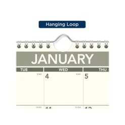 2023 AT-A-GLANCE Recycled 15" X 12" Monthly Wall Calendar, Gray/Cream (PMG77-28-23)
