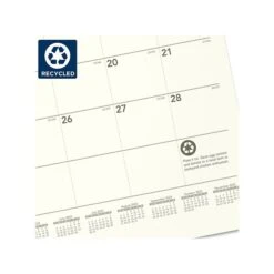 2023 AT-A-GLANCE Recycled 15" X 12" Monthly Wall Calendar, Gray/Cream (PMG77-28-23) 10 2023 AT-A-GLANCE Recycled 15" X 12" Monthly Wall Calendar, Gray/Cream (PMG77-28-23) -Bostich Shop sp162337804 s7