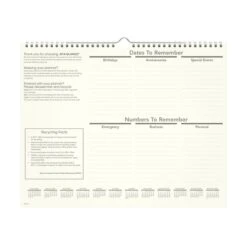 2023 AT-A-GLANCE Recycled 15" X 12" Monthly Wall Calendar, Gray/Cream (PMG77-28-23) 11 2023 AT-A-GLANCE Recycled 15" X 12" Monthly Wall Calendar, Gray/Cream (PMG77-28-23) -Bostich Shop sp162337808 s7