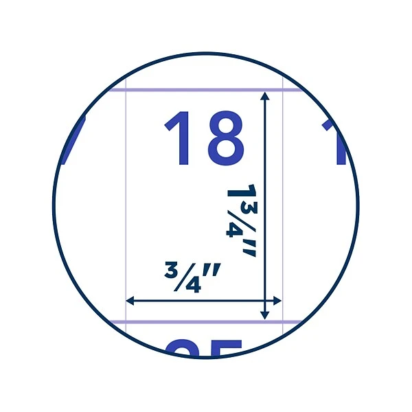 2023 AT-A-GLANCE Mini 6.5" X 7.5" Monthly Wall Calendar, Purple/Red (PM5-28-23) 5 2023 AT-A-GLANCE Mini 6.5" X 7.5" Monthly Wall Calendar, Purple/Red (PM5-28-23) - Image 3