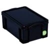 Really Useful Box 9.51 Qt. Latch Lid Storage Tote, Solid Black (9BK) 2 Really Useful Box 9.51 Qt. Latch Lid Storage Tote, Solid Black (9BK) -Bostich Shop sp162710358 s7