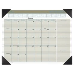 2023 AT-A-GLANCE Executive 21.75" X 17" Monthly Desk Pad (HT1500-23)