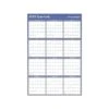 2023 AT-A-GLANCE 24" X 36" Yearly Wet-Erase Wall Calendar, Reversible, Blue/Gray (A1102-23) -Bostich Shop sp162711200 s7