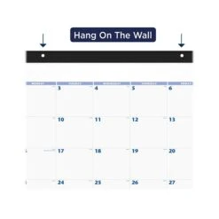 2023 AT-A-GLANCE 22" X 17" Monthly Desk Pad Calendar, Blue/Gray (SW200-00-23) 10 2023 AT-A-GLANCE 22" X 17" Monthly Desk Pad Calendar, Blue/Gray (SW200-00-23) -Bostich Shop sp162711209 s7