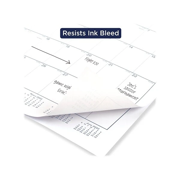 2023 AT-A-GLANCE 22" X 17" Monthly Desk Pad Calendar, Blue/Gray (SW200-00-23) 6 2023 AT-A-GLANCE 22" X 17" Monthly Desk Pad Calendar, Blue/Gray (SW200-00-23) - Image 4