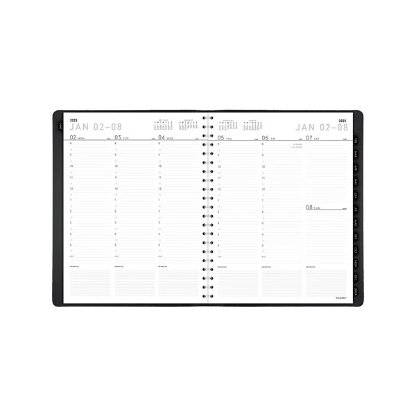 2023 AT-A-GLANCE Contemporary 8.25" X 11" Weekly & Monthly Planner, Black (70-950X-05-23) 4 2023 AT-A-GLANCE Contemporary 8.25" X 11" Weekly & Monthly Planner, Black (70-950X-05-23) - Image 2