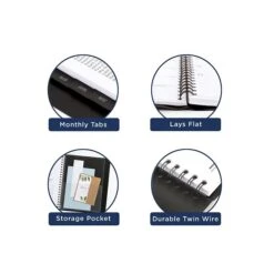 2023 AT-A-GLANCE Contemporary 8.25" X 11" Weekly & Monthly Planner, Black (70-950X-05-23) 13 2023 AT-A-GLANCE Contemporary 8.25" X 11" Weekly & Monthly Planner, Black (70-950X-05-23) -Bostich Shop sp163572133 s7