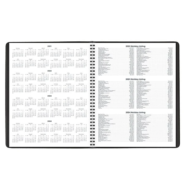 2023 AT-A-GLANCE 8.5" X 11" 8-Person Daily Appointment Book Set, Black (70-212-73-23) 3 2023 AT-A-GLANCE 8.5" X 11" 8-Person Daily Appointment Book Set, Black (70-212-73-23)